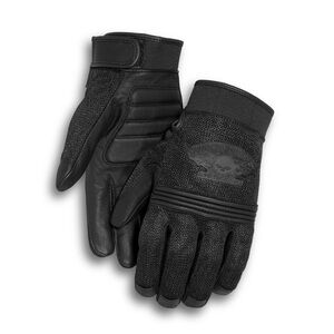 Men’s Harley Davidson “Winged Willie” G Skull Riding Gloves